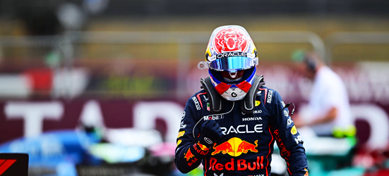 F1イギリスGP予選 フェルスタッペンPP