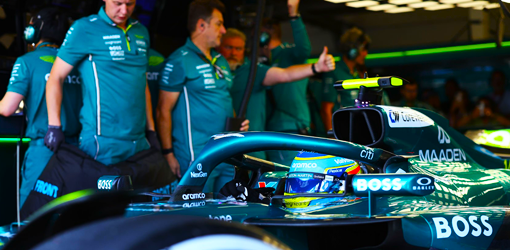 F1イギリスGPフリー走行1