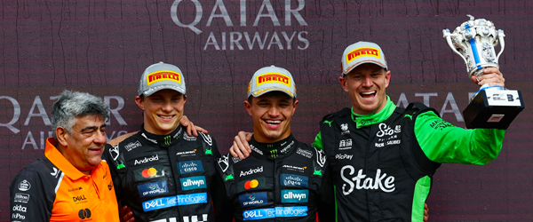 2025年F1世界選手権 ポイントランキング(第12戦イギリスGP終了時点)