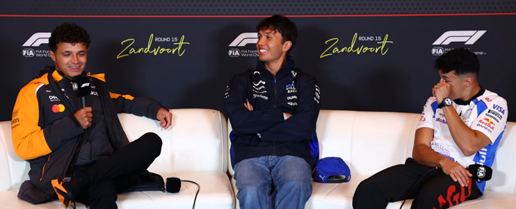 F1オランダGP 木曜プレスカンファレンス