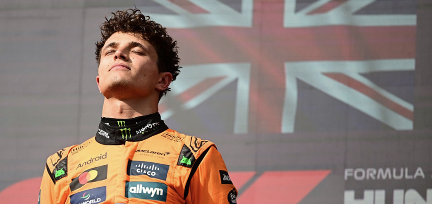 F1ハンガリーGP 決勝 ノリス今季５勝目