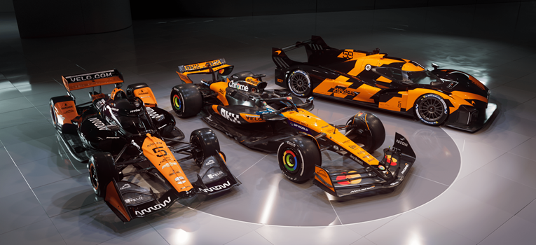 マクラーレンとサザビーズ、出走予定のF1・インディカー・WECマシンをオークションへ