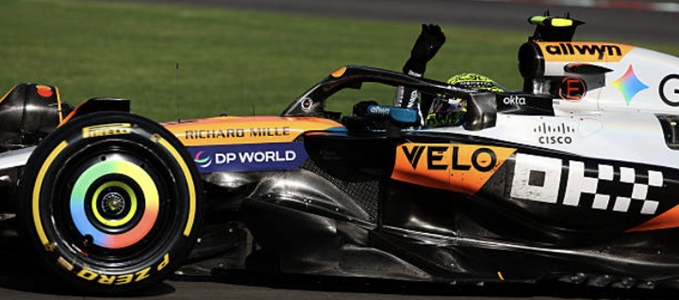 F1メキシコGP 決勝 ノリス今季6勝目でチャンピオンシップ逆転
