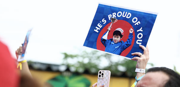 角田裕毅「フェルスタッペンの真似は簡単ではない」——サンパウロで示す“自分流”の前進