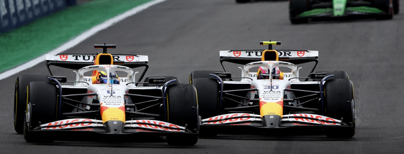 レーシング・ブルズ、ダブル入賞直前にチームメイト同士で接触