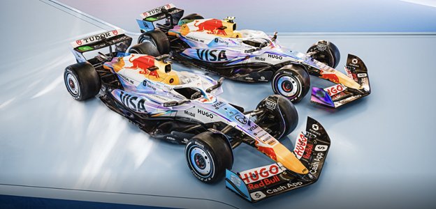 レーシングブルズ、ザウバー、アルピーヌもラスベガスGP専用リバリーを披露