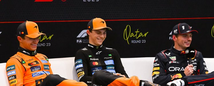 F1カタールGPはピアストリPP、ノリス2位からスタート、チャンピオン決定条件は