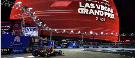F1ラスベガスGPフリー走行2