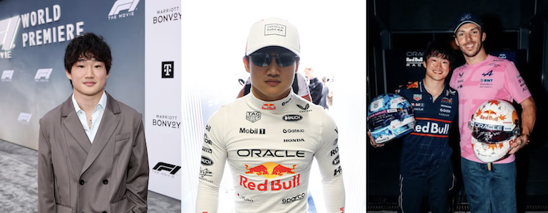 F1公式サイトが「角田裕毅のベストモーメント」を特集