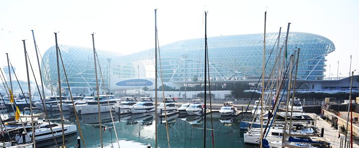 F1アブダビGPフリー走行1