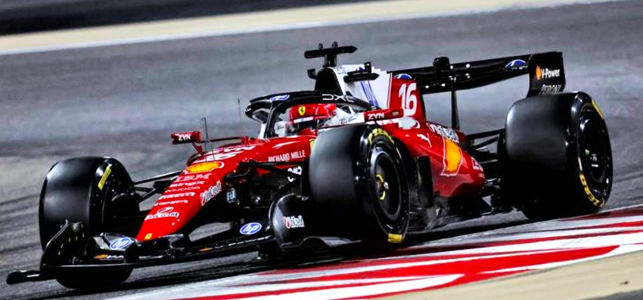 ルクレール、最終日に1秒差でトップ、マクラーレンは冷却トラブル